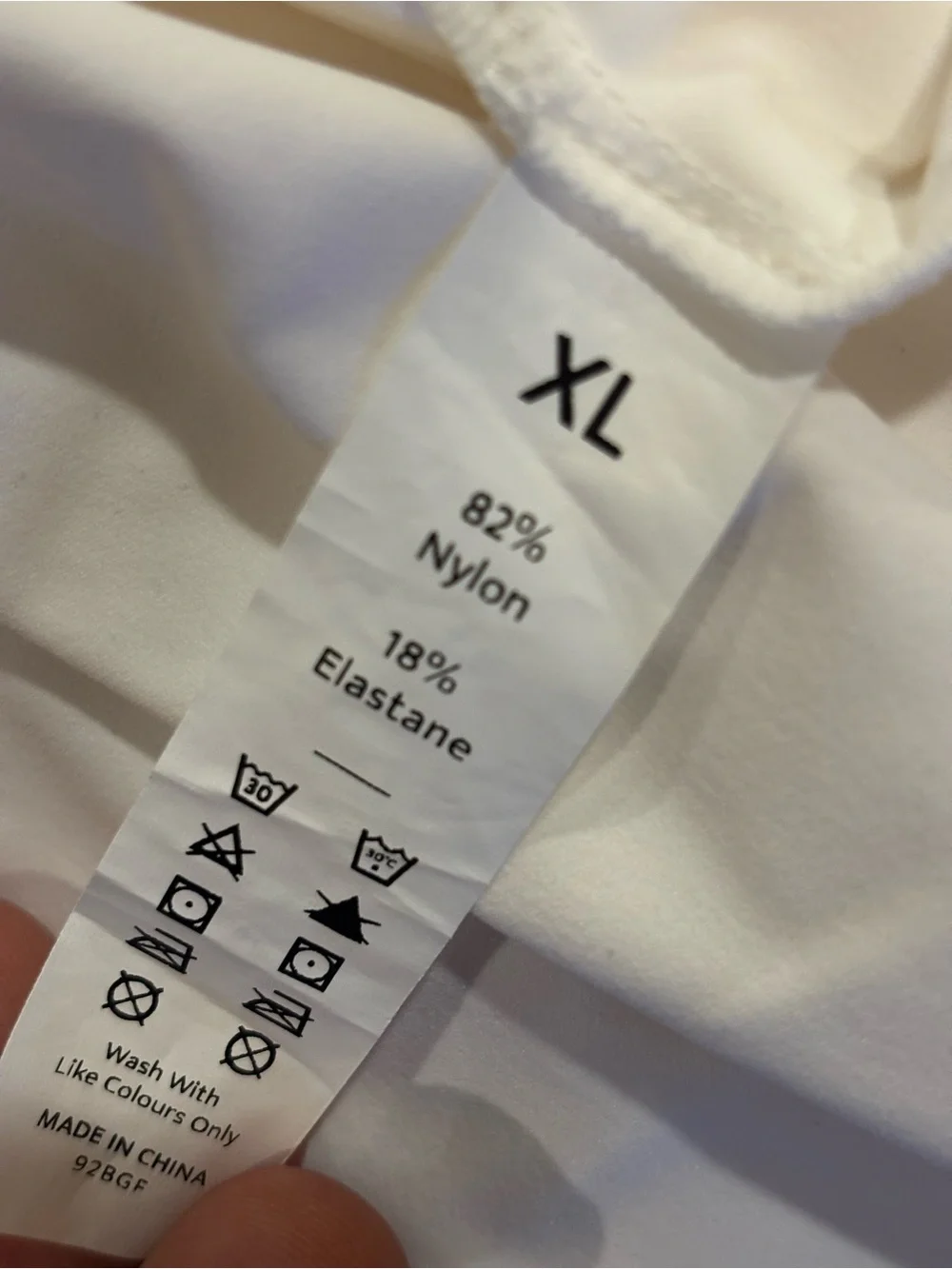 NWOT HALARA White V-Neck Fit & Flare Tennis Dress XL